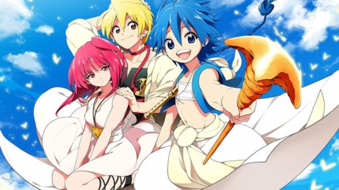 Magi The Labyrinth of Magic anime