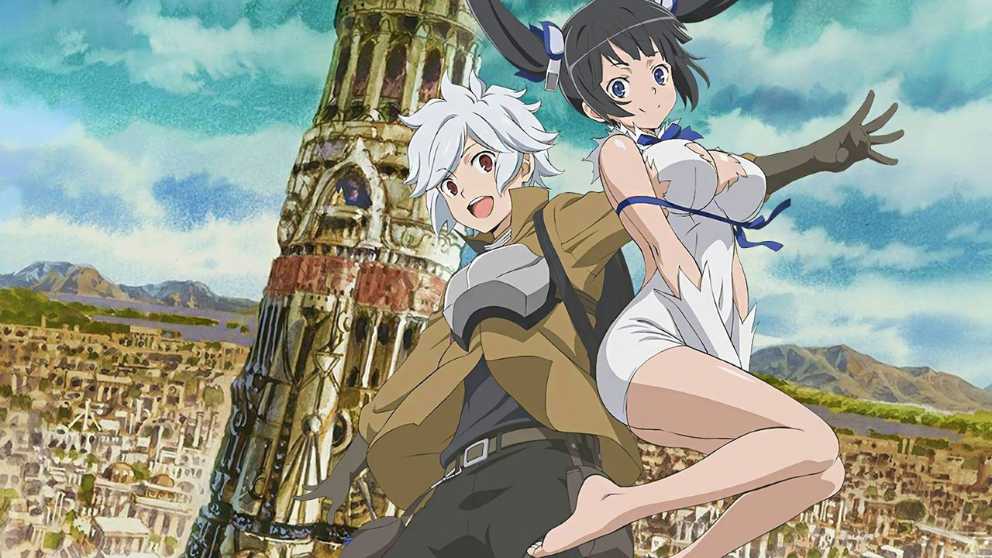 Dungeon ni Deai animes de fantasia dublado