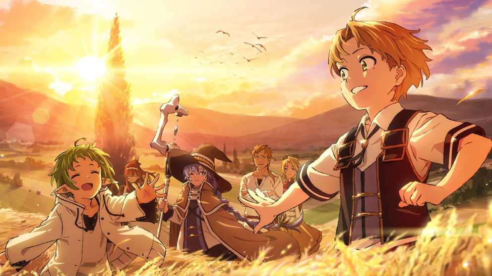 Mushoku Tensei animes de fantasia dublado