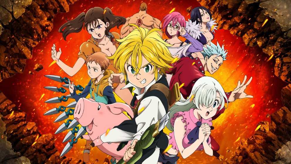 Nanatsu no Taizai animes de fantasia dublado