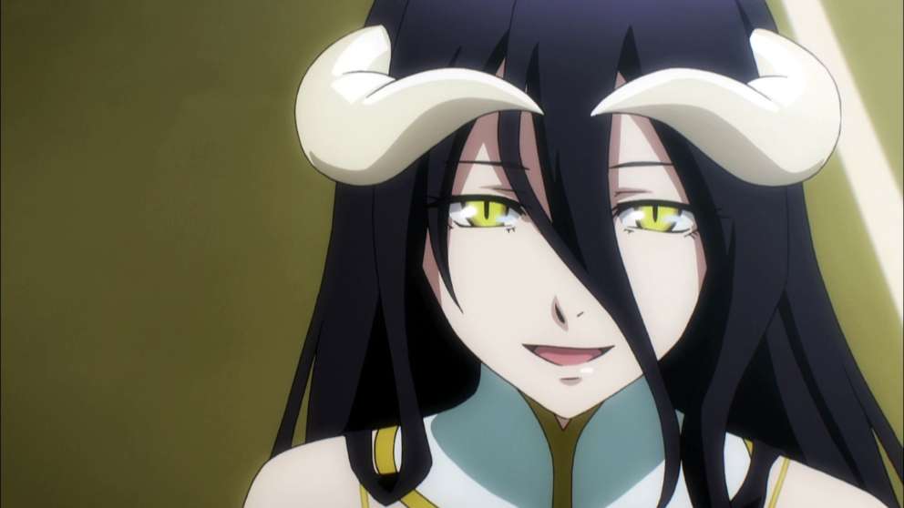 Albedo Overlord melhores waifus dos animes
