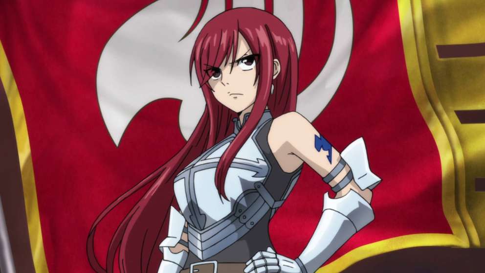 Erza Scarlet melhores waifus dos animes