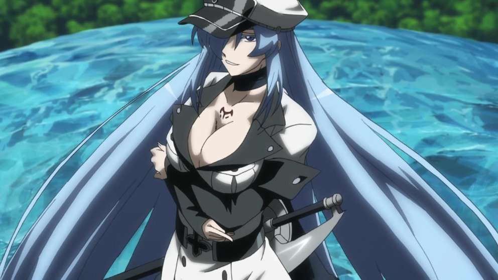 Esdeath melhores waifus dos animes
