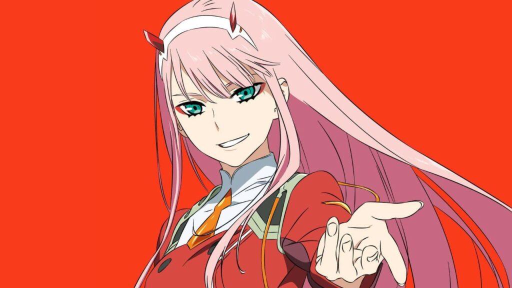 Zero Two Darling in the FRANXX melhores waifus dos animes