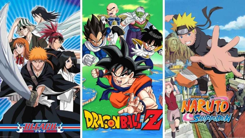 animes mais populares