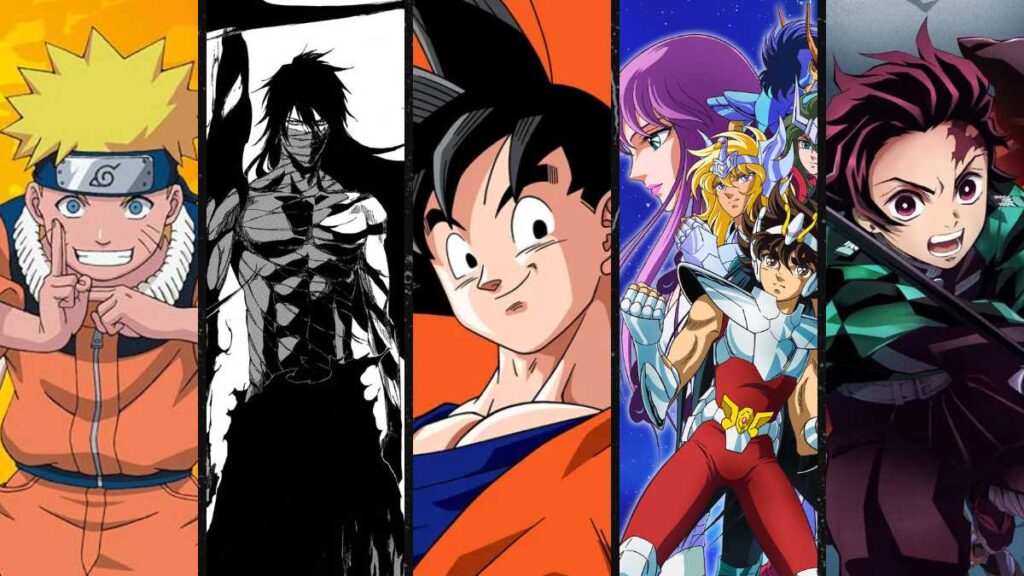 melhores animes dublados