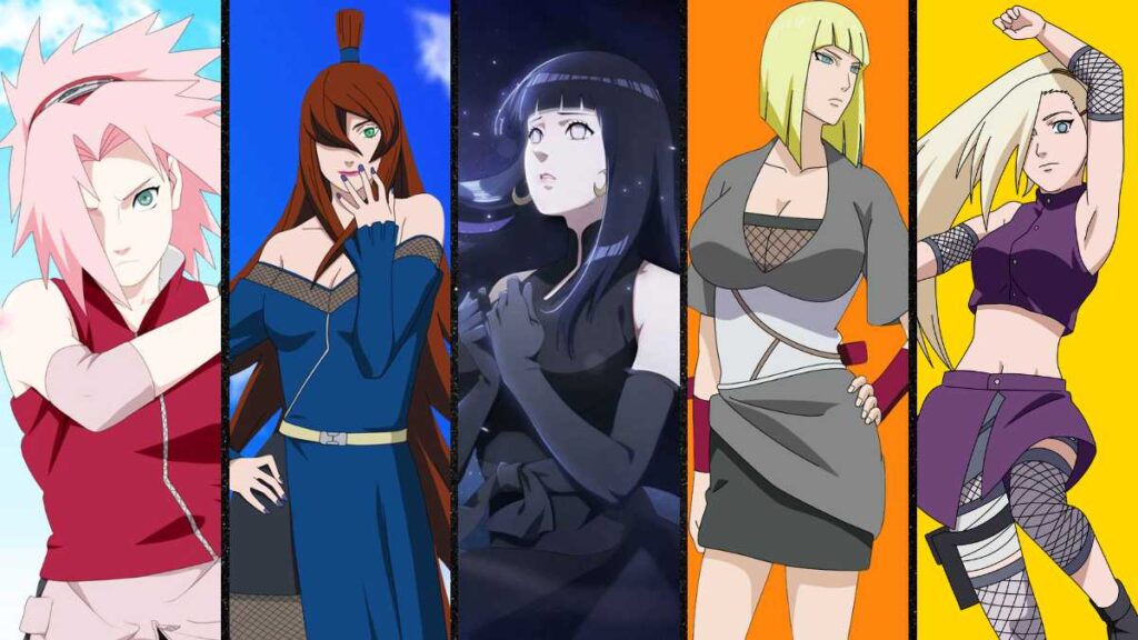 personagens femininas mais bonitas de Naruto