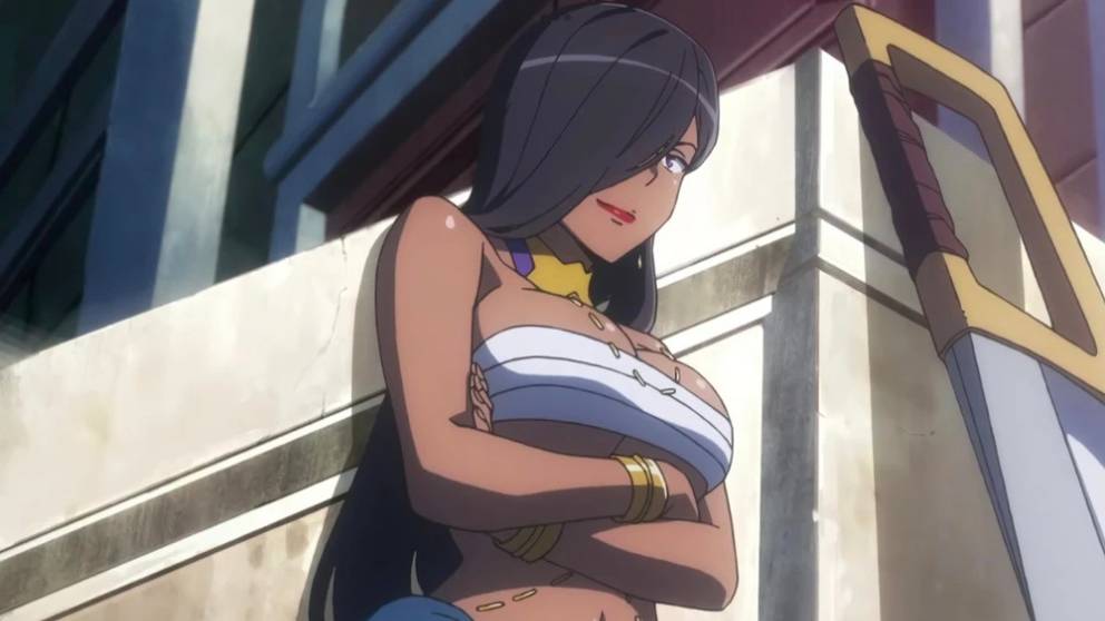 personagens morenas de anime: Aisha Belka