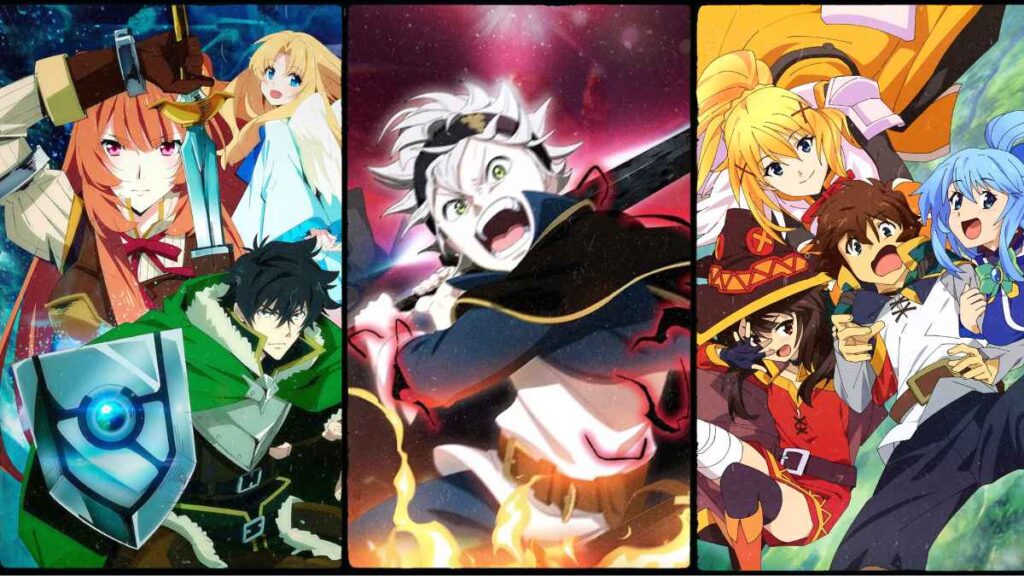 animes de fantasia medieval
