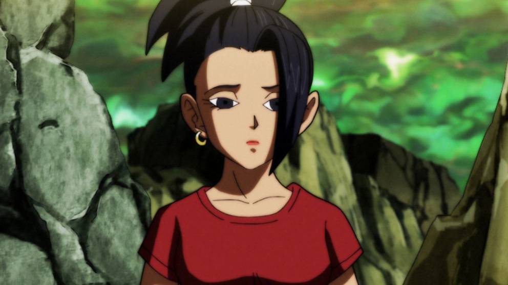 personagens morenas de anime: Kale de Dragon Ball Super