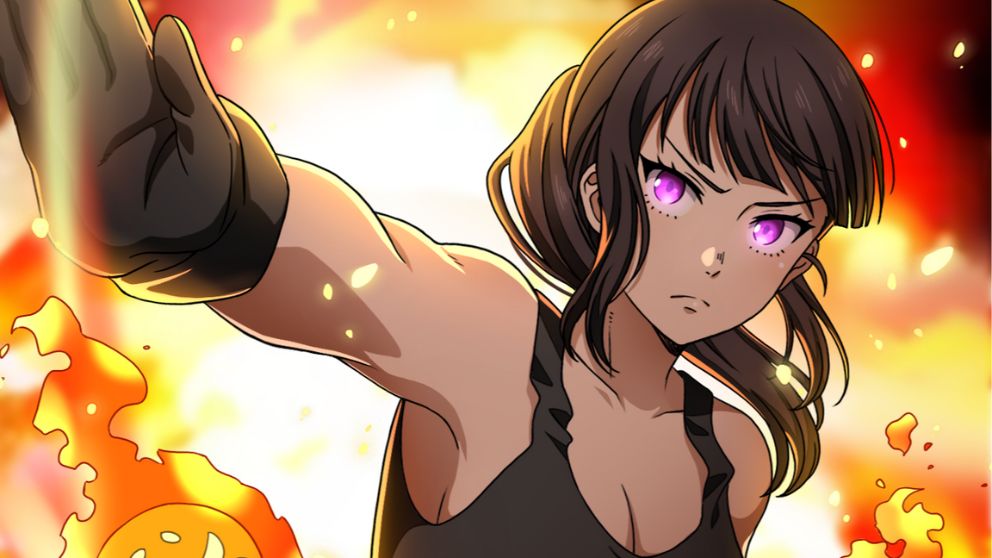 personagens morenas de anime: Maki Oze