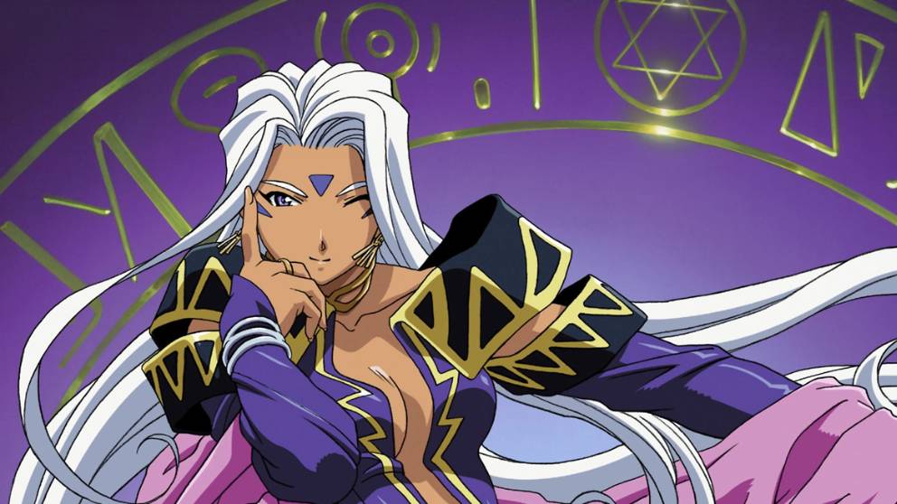personagens morenas de anime: Urd de Ah! My Goddess!